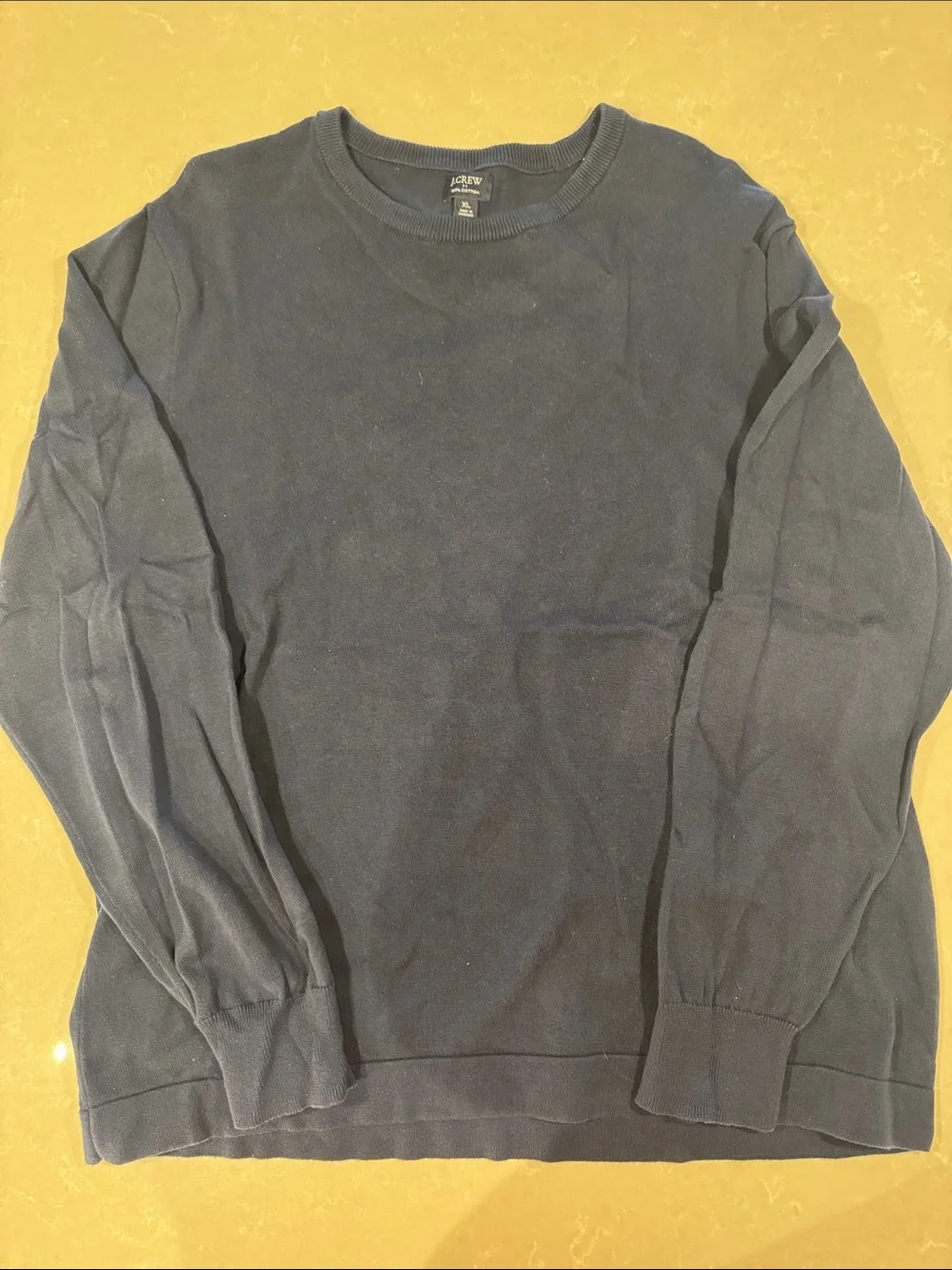 J. Crew Men’s Dark Blue Crewneck Sweater